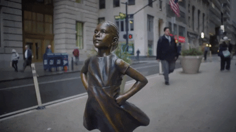 fearless girl GIF by ADWEEK