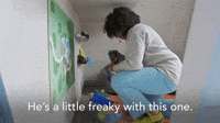 He's A Little Freaky With This One