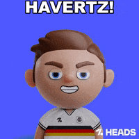 Germany Football GIF by OneFootball Heads