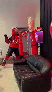 Nhl Mascot GIF by NJ Devil