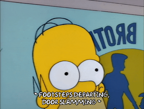 Hear Season 4 GIF by The Simpsons