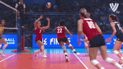 United States Yes GIF by Volleyball World