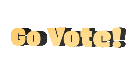 Red White Blue Vote Sticker