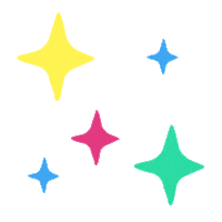rainbow sparkles Sticker by HeyBeefcake