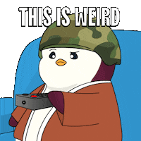 This Is Weird I Like It GIF by Pudgy Penguins