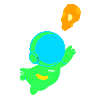 Delivery Astronaut Sticker by mjam