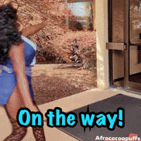 Excited On The Way GIF