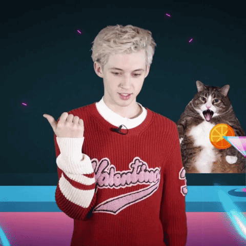 sexy troye sivan GIF by Sound Bites