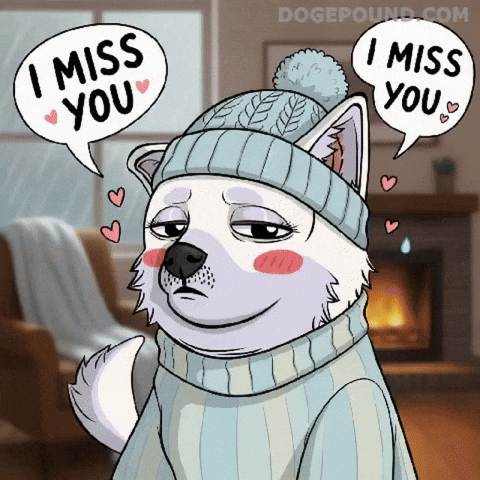 Miss You Love GIF by Doge Pound