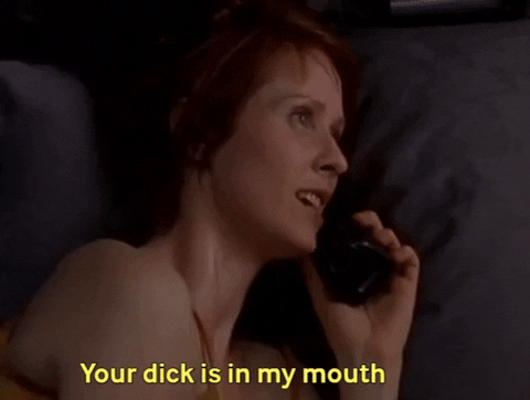 zorazanna giphygifmaker miranda sex and the city phone sex GIF