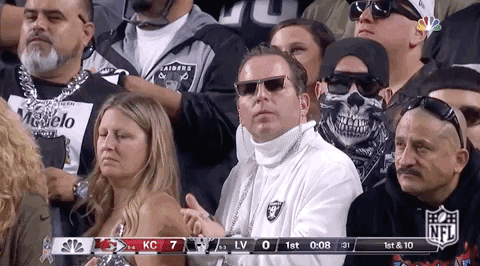 Las Vegas Raiders Football GIF by NFL