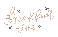 Breakfast Time Sticker