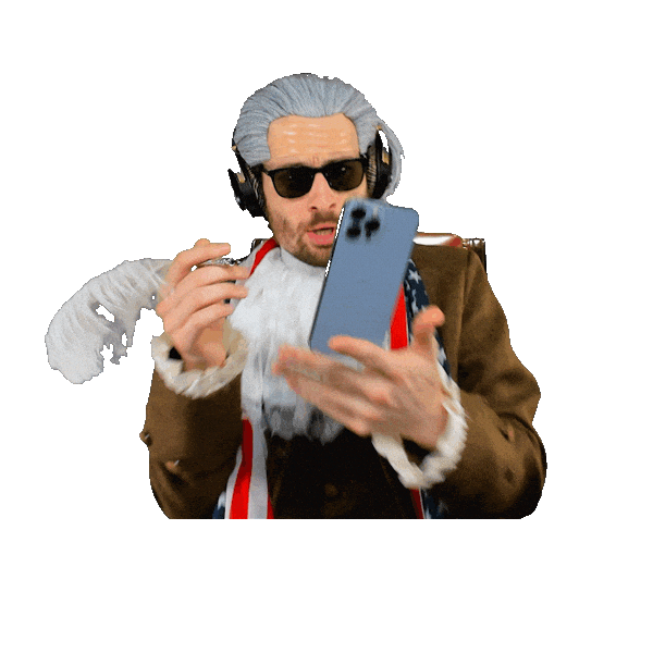 Phone Dropping Sticker