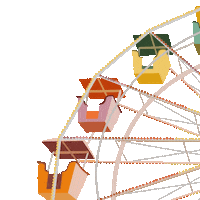 Ferris Wheel Party Sticker