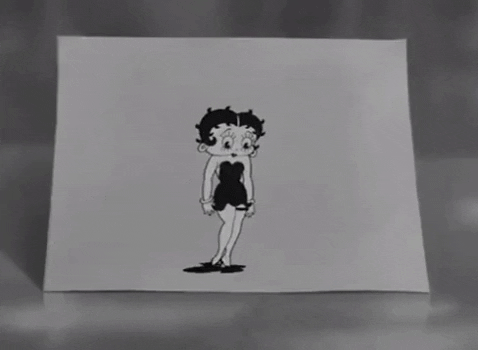 Leaving Black And White GIF by Fleischer Studios