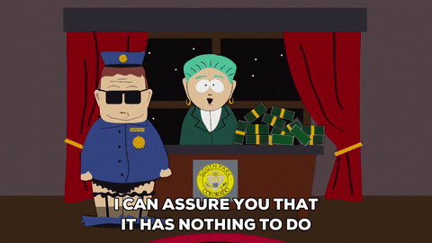 mayor mcdaniels talking GIF by South Park 