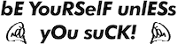 Marson_Studio marson beyourselfunlessyousuck marsons marsonstudio Sticker