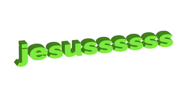 jesus jesussssss Sticker by Justin