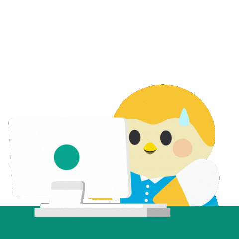 Tired Work Sticker by Finch Care