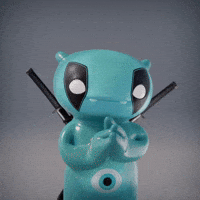 playsomo clap deadpool slimer somo GIF