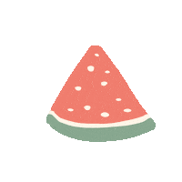 ponggodiy hot summer juice watermelon Sticker