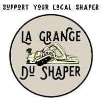 LaGrangeduShaper surf supportlocal surfboards shaper Sticker