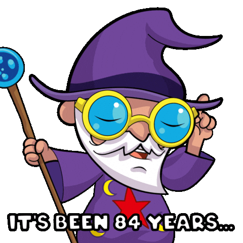 Throwback Wizardry Sticker by VeeFriends