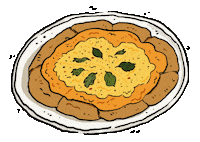 Hungry Pizza Sticker