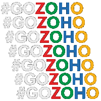 Zoho zoho zoholics gozoho Sticker