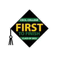 Class Of 2022 First Generation Graduate Sticker by Cecil College