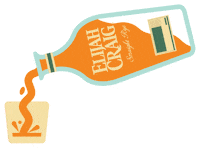 Whiskey Bourbon Sticker by Elijah Craig