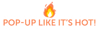 Pop-Up Fire Sticker by LuLaRoe