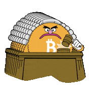 Bitcoin Cryptocurrency Sticker by herecomesbitcoin