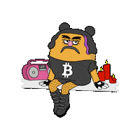 Bitcoin Cryptocurrency Sticker by herecomesbitcoin