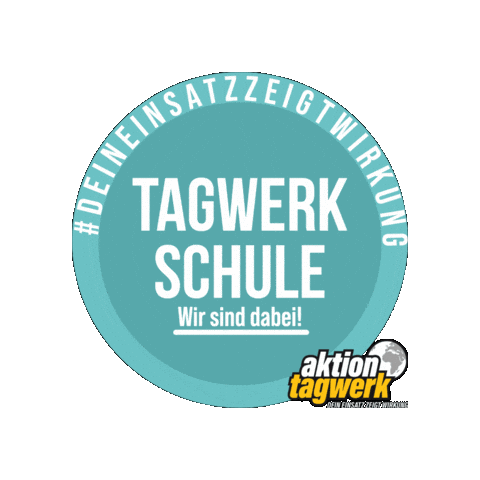 aktiontagwerk giphygifmaker schule aktion-tagwerk aktiontagwerk Sticker