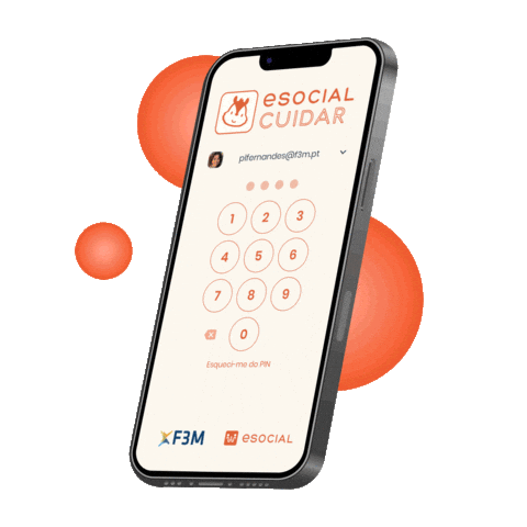 F3M-InformationSystems mobile app software esocial Sticker