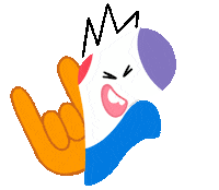 Rock N Roll Sticker by PAPATON