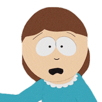 Shocked Liane Cartman Sticker by South Park