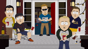 bros drinking GIF by South Park 