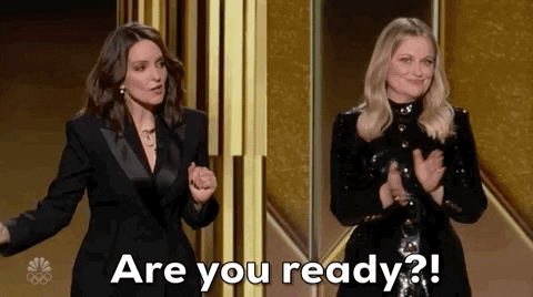 Are You Excited Get Ready GIF by Golden Globes