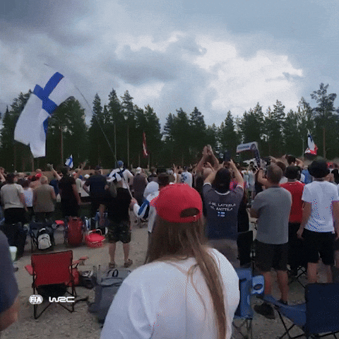 Jump Flight GIF by FIA World Rally Championship