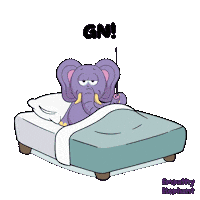 Tired Good Night Sticker by VeeFriends