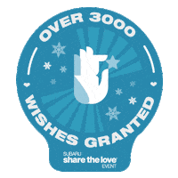 Make A Wish Share The Love Sticker by subaruofamerica