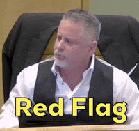 Red Flag Caution GIF by Get The Coast