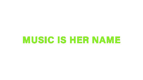 Her Name Woman Sticker by KARO GLAZER