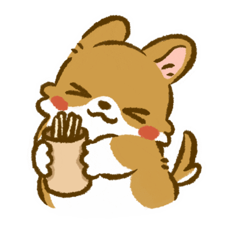 Chinese New Year Cute Dog Sticker by Lazy Corgi