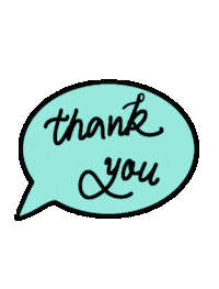 Happy Thanks Sticker
