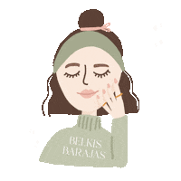 Skincare Sticker by Belkis Barajas