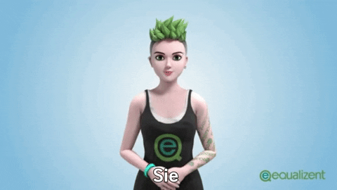 Sign Language Avatar GIF by Sign Time - SiMAX