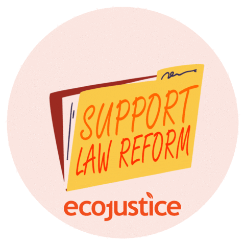Brand Charity Sticker by Ecojustice Canada